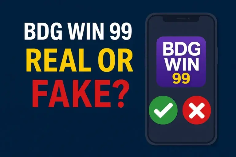 BDG Win 99 real or fake